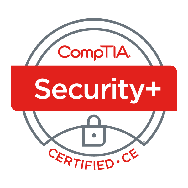 CompTIA Security Plus Certificate