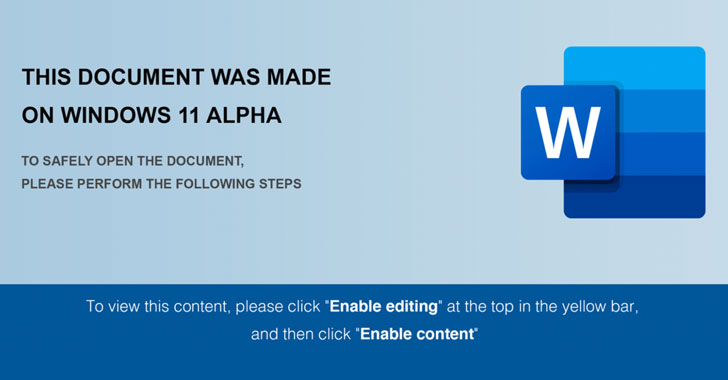 fin7 hackers using windows 11 themed documents to drop javascript backdoor